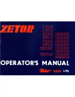 Zetor 7520 Operator'S Manual preview