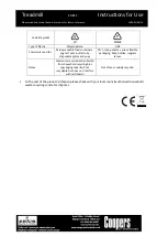 Preview for 8 page of Zeus 10811 Instructions For Use Manual