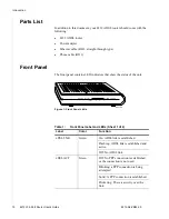 Предварительный просмотр 14 страницы Zhone 6212 User Manual