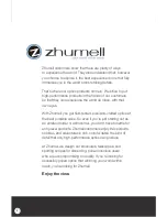 Preview for 2 page of Zhumell Tachyon 25x100 Owner'S Manual