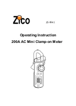 Предварительный просмотр 1 страницы Zico ZI-9941 Operating	 Instruction