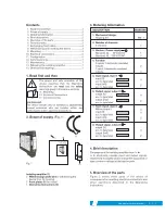 Preview for 2 page of Ziegler TV 808 Operating	 Instruction