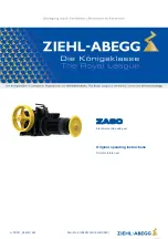 ZIEHL-ABEGG ZAS0 Operating	 Instruction preview
