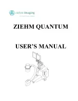 Предварительный просмотр 1 страницы Ziehm Imaging, Inc. QUANTUM User Manual