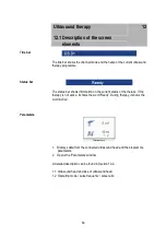 Preview for 70 page of Zimmer Soleo SonoStim Operating Instructions Manual