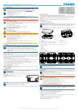 Предварительный просмотр 1 страницы Zimmer SPN Series Installation And Operating Instructions