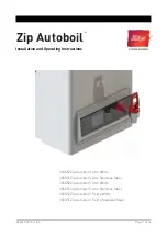 Zip 303052 Installation And Operating Instructions Manual preview