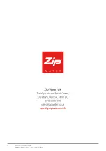 Preview for 12 page of Zip 95601 Installation Manual And User'S Manual