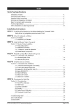 Preview for 3 page of Zip HydroTap G4 Installation And Operating Instructions Manual