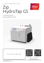 Zip HydroTap G5 Touch-Free Wave Quick Start Installation Manual preview