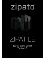 Zipato ZIPATILE User Manual preview