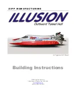 Предварительный просмотр 1 страницы Zipp Manufacturing Illusion Building Instructions