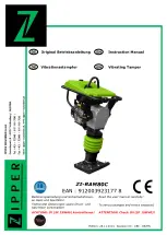 ZIPPER MASCHINEN ZI-RAM80C Instruction Manual preview