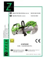 Preview for 1 page of Zipper Mowers ZI-BTS350 Operation Manual