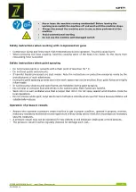 Preview for 19 page of Zipper Mowers ZI-COM50-10 User Manual