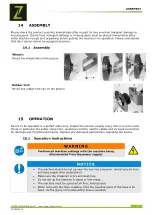 Preview for 20 page of Zipper Mowers ZI-COM50-10 User Manual