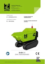 Zipper Mowers ZI-ED400 User Manual preview