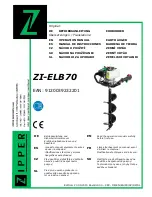 Zipper Mowers ZI-ELB70 Operation Manuals preview