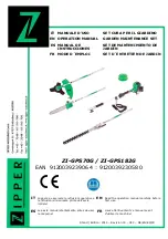 Zipper Mowers ZI-GPS70G Operation Manual preview