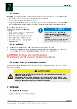 Preview for 20 page of Zipper Mowers ZI-MD300 Operation Manual