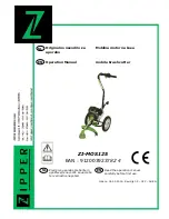 Zipper Mowers ZI-MOS125 Operation Manual preview