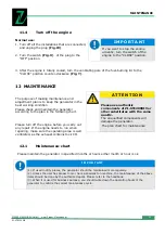 Preview for 39 page of Zipper Mowers ZI-STE2000IV Operation Manual