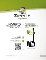 Zippity MAJESTIC Assembly Instructions Manual preview