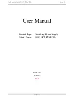 Предварительный просмотр 1 страницы Zippy Tech. HG2 User Manual