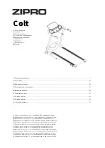 Zipro Colt User Manual preview