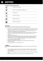 Предварительный просмотр 23 страницы Zipro Dunk User Manual