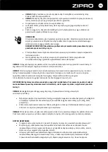 Preview for 4 page of Zipro Heat User Manual