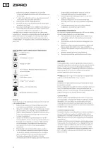 Preview for 43 page of Zipro Iluzion User Manual