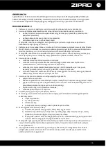 Preview for 16 page of Zipro Nitro User Manual