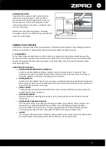 Предварительный просмотр 14 страницы Zipro Olympic User Manual