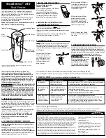 Preview for 1 page of Zircon StudSensor e30 Manual