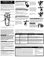 Preview for 2 page of Zircon StudSensor e30 Manual