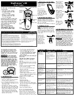 Preview for 1 page of Zircon StudSensor e50 Manual