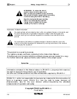 Предварительный просмотр 10 страницы Zivan NG7 Installation And User Manual