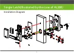 Preview for 2 page of ZKTeco AL10B Installation Instruction