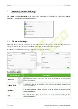 Предварительный просмотр 26 страницы ZKTeco EFace10 User Manual