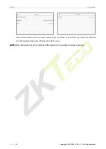 Предварительный просмотр 42 страницы ZKTeco EFace10 User Manual