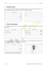Предварительный просмотр 50 страницы ZKTeco EFace10 User Manual