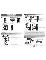 ZKTeco F19 Installation Manual предпросмотр