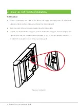 Предварительный просмотр 3 страницы ZKTeco FBL6000 Pro Series Installation Manual