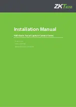 ZKTeco FC700 Installation Manual preview