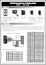 ZKTeco FR1200 Installation And Wiring Manual предпросмотр