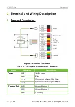 Предварительный просмотр 12 страницы ZKTeco KF1000 Series User Manual