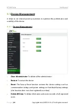 Preview for 36 page of ZKTeco KF1000 Series User Manual