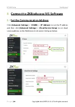 Preview for 40 page of ZKTeco KF1000 Series User Manual