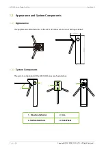 Предварительный просмотр 8 страницы ZKTeco mTS1000 Series User Manual